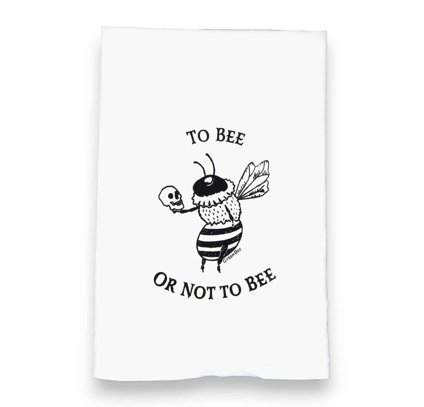 To Bee Or Not To Bee Hamlet Tea Towel