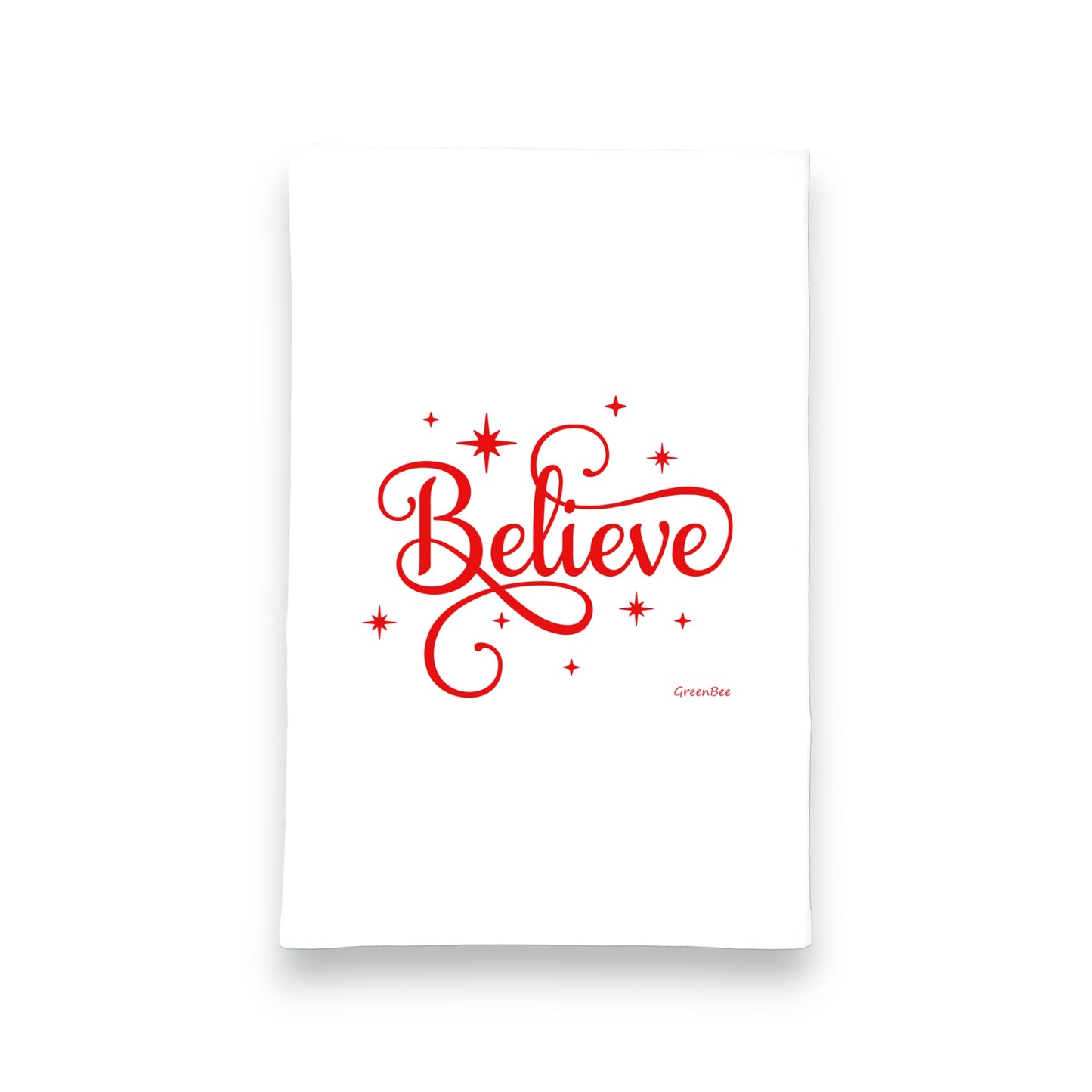 Believe Christmas Tea Towel