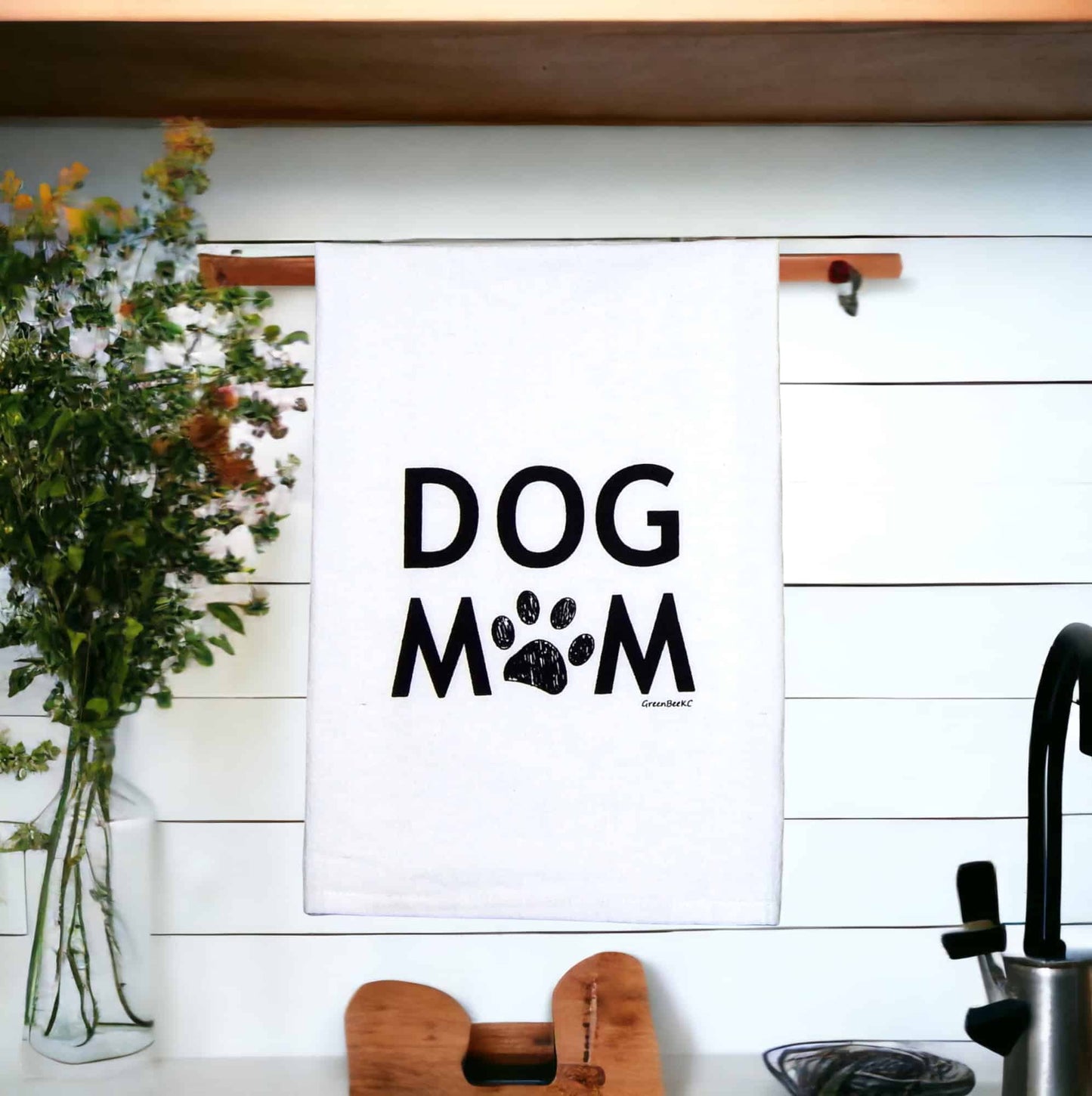 Dog Mom Tea Towel