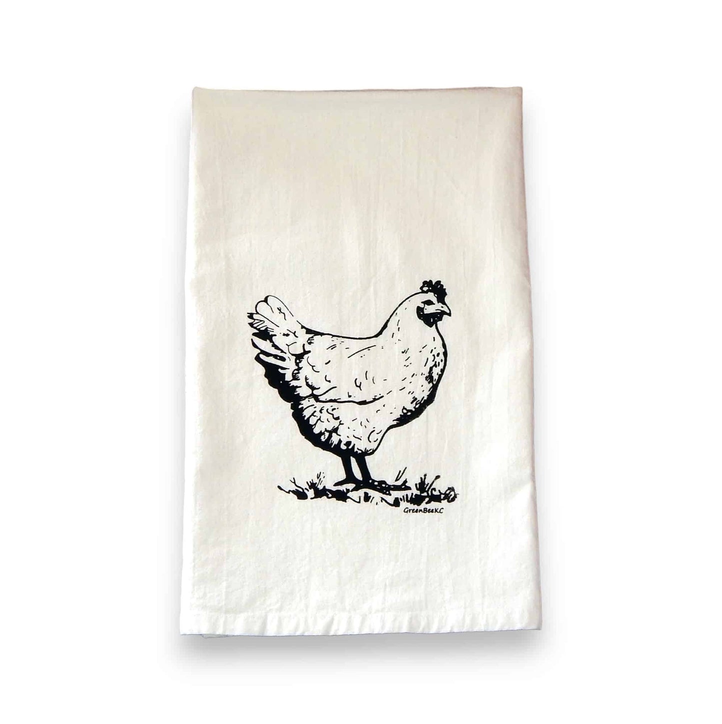 Chicken Hen Tea Towel