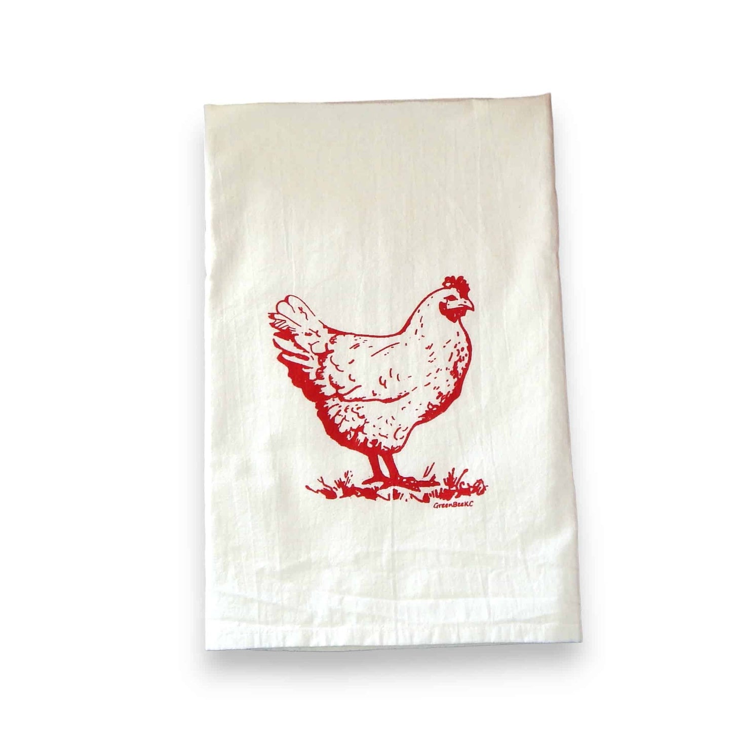 Chicken Hen Tea Towel