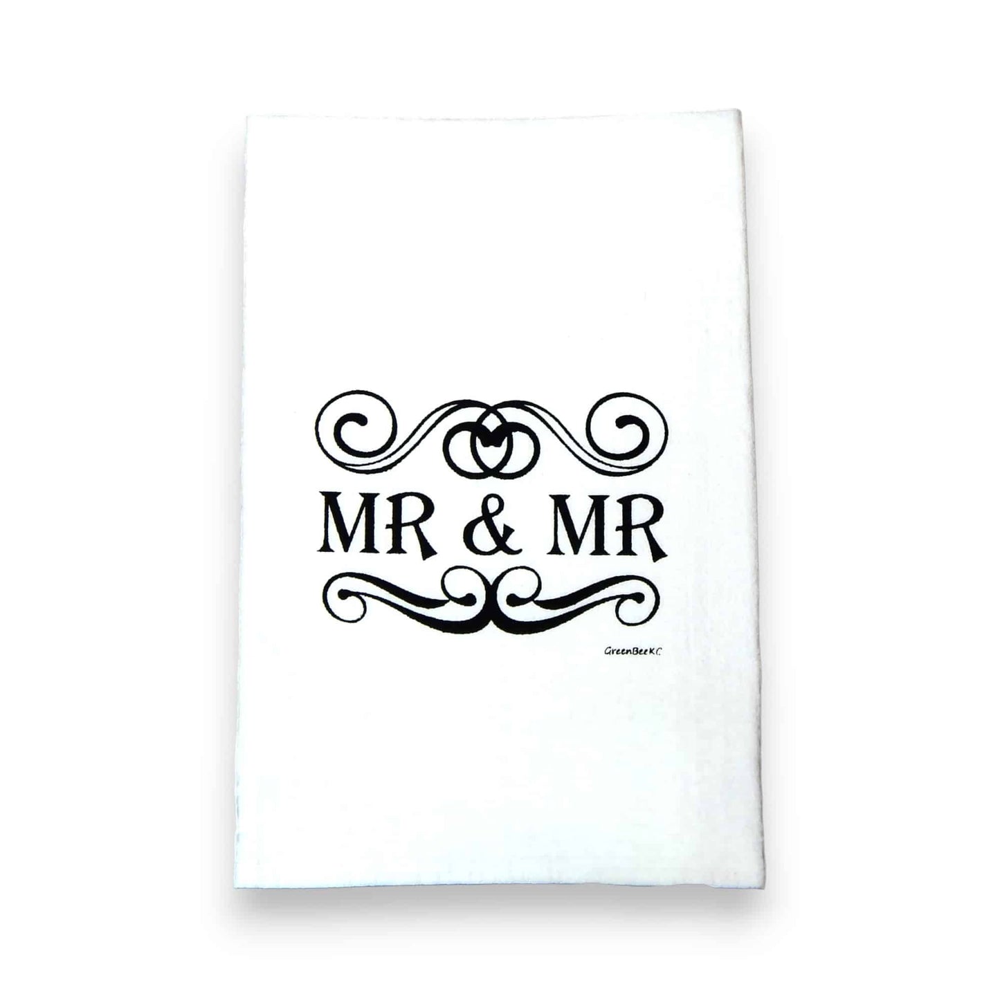 Mr & Mr Wedding Tea Towel